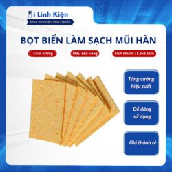 Bọt biển làm sạch mũi hàn chất lượng tốt.