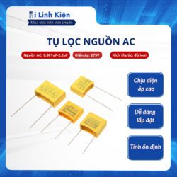 Tụ lọc nguồn AC 0.001uF-2.2uF 275V