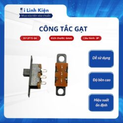 Công tắc gạt SS12F15 G6 6mm 3P