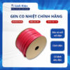 Ống gen co nhiệt màu đỏ bọc pin cách điện 12mm-20mm dài 3 mét.