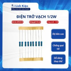 Điện trở vạch 1/2W 1% 47R - 9.1K chính hãng Ilinhkien.