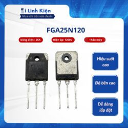 IGBT bếp từ FGA25N120 25N120 25A 1200V tháo rời nguyên bản chất lượng tốt ( kiểm tra trước khi gửi).