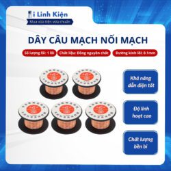 Dây câu mạch nối mạch 1 lõi nhỏ 0.1mm chất lượng tốt