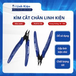 Kềm cắt chân linh kiện, kềm cắt dây điện Plato chính hãng cao cấp.