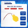 Pin cúc áo CR2032 3V liền dây chất lượng