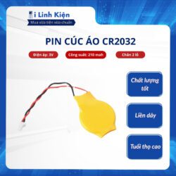 Pin cúc áo CR2032 3V liền dây chất lượng
