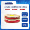 Ống gen co nhiệt cách điện màu đỏ 1mm-10mm dài 3 mét.