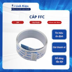 Cáp FFC 20P thuận 0.5mm dài 20cm