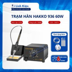 Trạm hàn HAKKO 936 60W máy hàn chuyên dụng điều chỉnh nhiệt độ siêu bền.