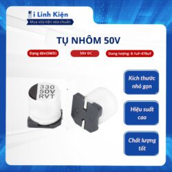 Tụ nhôm 50V 0.1uF-470uF
