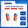 Diode zener dán SMD 3.3V/3.9V/5.1V/5.6V/6.2V/9.1V/12V/15V/20V/24V 1W.