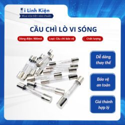 Cầu chì lò vi sóng 900mA chất lượng tốt.