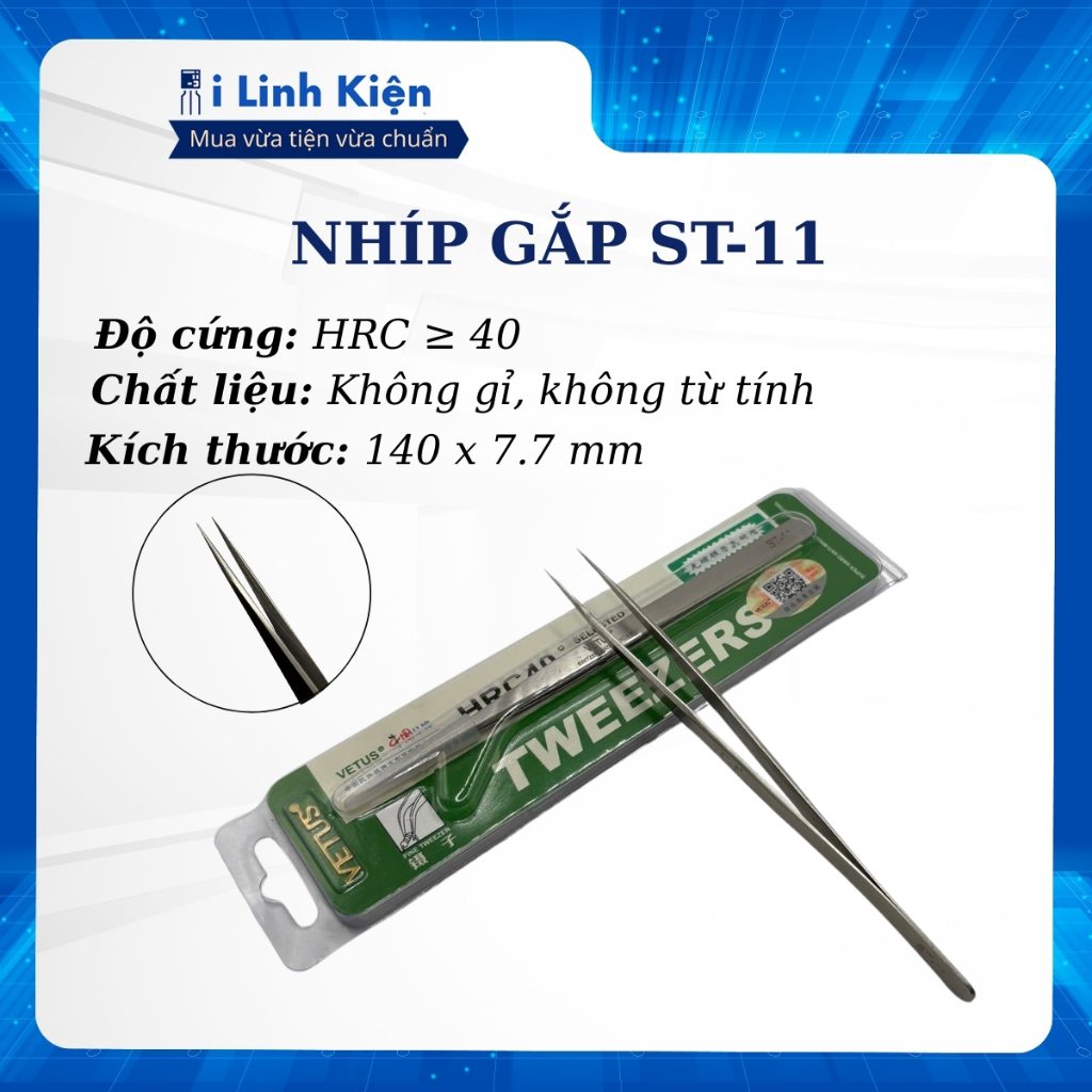 Nhíp gắp linh kiện điện tử VETUS chính hãng chất lượng cao. 5 Nhíp gắp linh kiện điện tử VETUS chính hãng chất lượng cao. - Ảnh 5