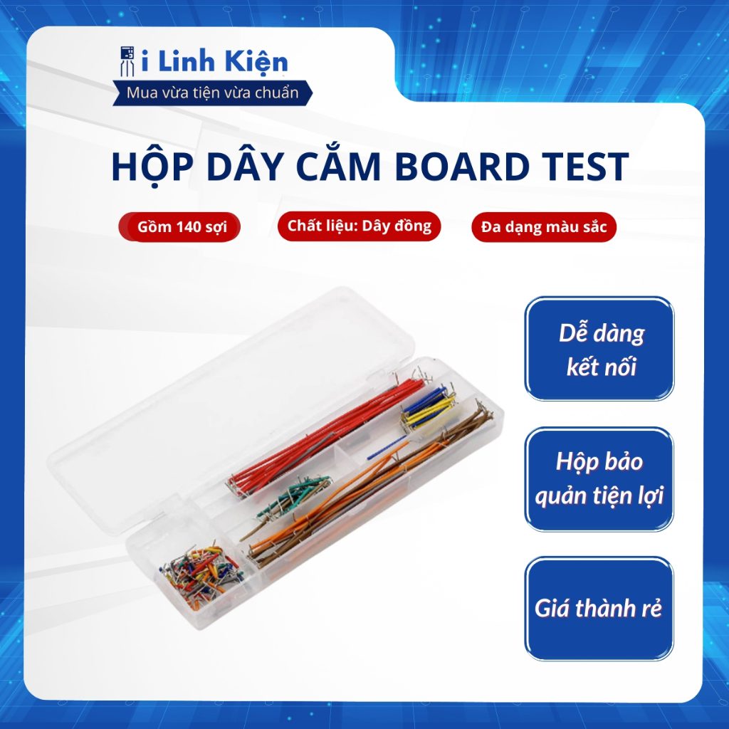 Hộp dây cắm Board test 140 sợi 1 Hộp dây cắm Board test 140 sợi