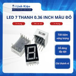 LED 7 thanh 0.36 inch màu đỏ