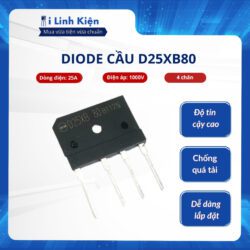 D25XB80 Diode cầu 25A 1000V DIP-4