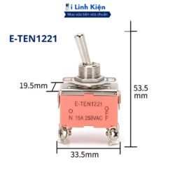 Công tắc gạt E-TEN đôi, đơn 1021, 1121, 1221, 1321, 1322 chất lượng cao.