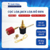 Cọc loa jack loa đỏ đen chất lượng tốt.