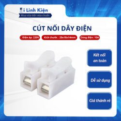 Combo 10 Cút nối dây điện, đầu nối dây điện nhanh CH2 chất lượng tốt.