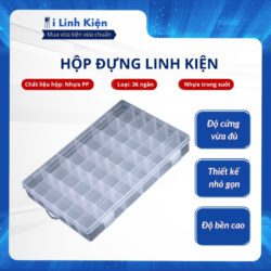 Hộp đựng linh kiện , trang sức 10/15/24/36 ngăn cao cấp có thể tháo rời.