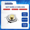 Nút nhấn 4 chân dán 4x4x2.5mm túi 10 chiếc chính hãng