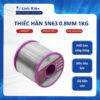 Thiếc hàn SN63 0.8mm 1KG ít cặn độ bền cao dẫn nhiệt tốt ILinhkien