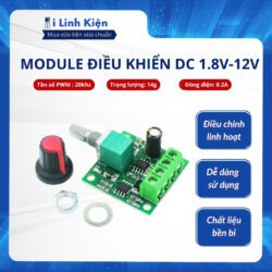 Mạch điều khiển tốc độ động cơ PWM 2A DC 1.8V-12V