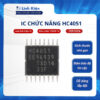 Ic chức năng HC4051 74HC4051PW TSSOP-16 chính hãng NXP chất lượng