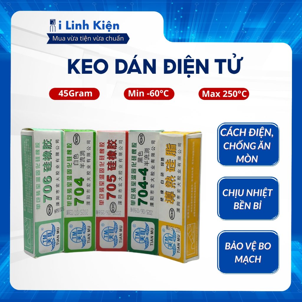 Keo 705 704 703 706 phủ mạch đổ mạch cách điện chịu nhiệt chất lượng cao. 2 Keo 705 704 703 706 phủ mạch đổ mạch cách điện chịu nhiệt chất lượng cao. - Ảnh 2