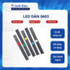 LED dán 0603 đủ các màu 10 chiếc