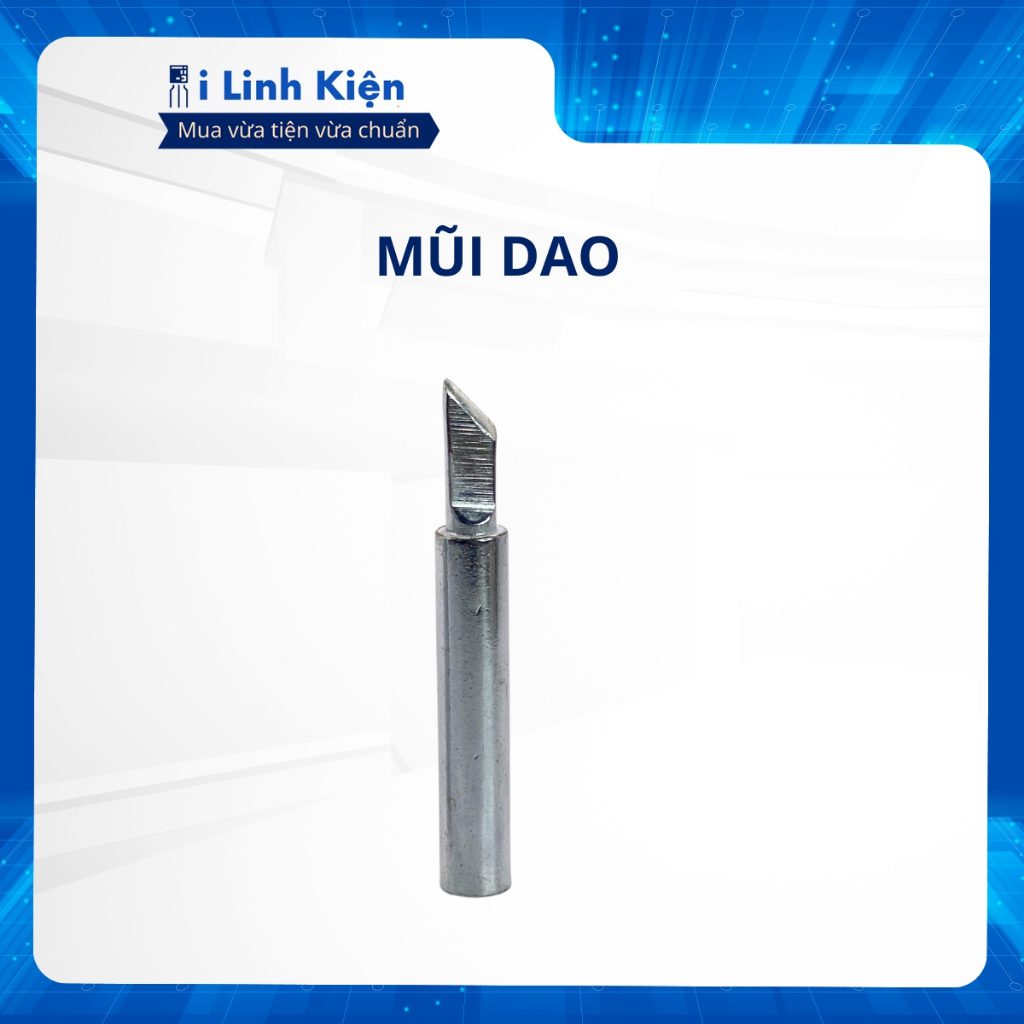 Mũi hàn thiếc 907 gia nhiệt nhanh bền bỉ. 1 Mũi hàn thiếc 907 gia nhiệt nhanh bền bỉ.