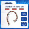 Dây bus 10P XH2.54 dây 26AWG 2 đầu cắm dài 30cm