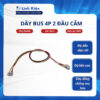 Dây bus 4P XH2.54 dây 26AWG 2 đầu cắm