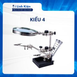 Kẹp mạch hàn kính lúp kèm giá đỡ lò xo đa năng 3 trong 1 chất lượng tốt.