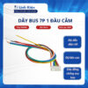 Dây bus 7P XH2.54 dây 22AWG 1 đầu cắm dài 30cm