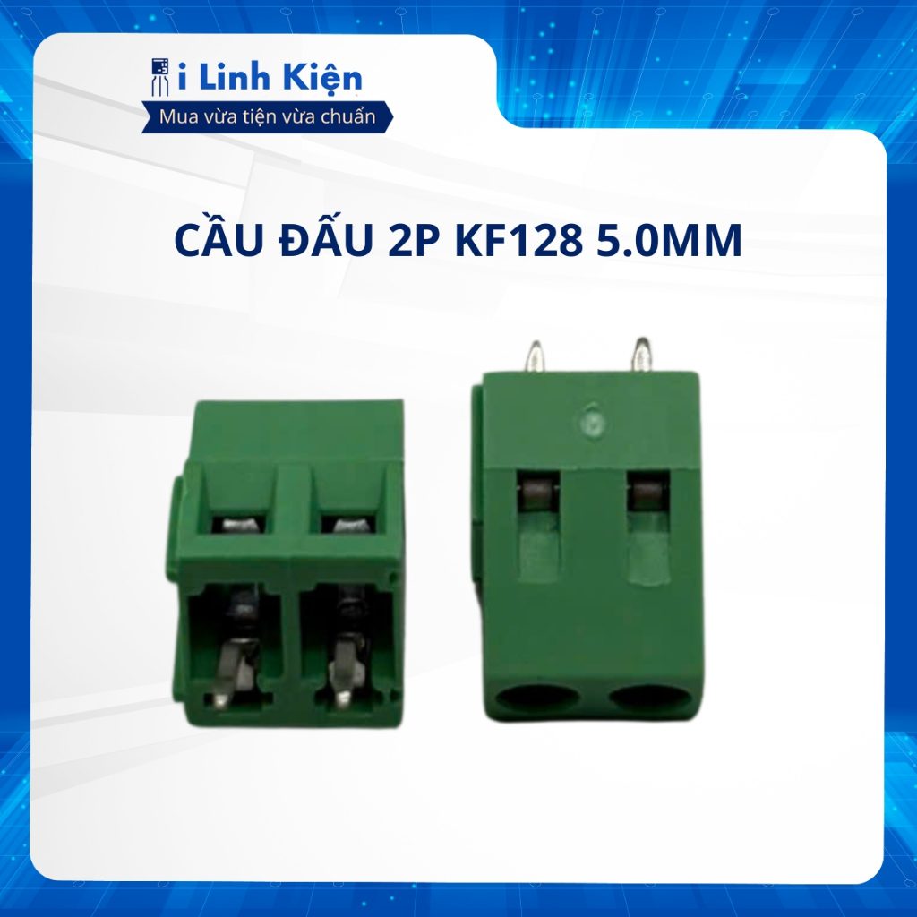 Cầu đấu 2P,3P,4P KF128 KF127 chân cắm thẳng xanh. 5 Cầu đấu 2P,3P,4P KF128 KF127 chân cắm thẳng xanh. - Ảnh 5