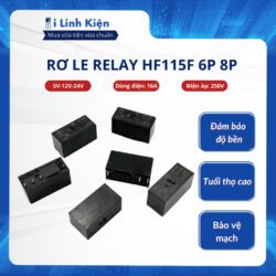 Rơ le relay HF115F 5V 12V 24V 6 chân 8 chân chất lượng tốt. 9 vn 11134207 820l4 mek05zqu03k7c5