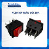 Công tắc bập bênh KCD4 30A 250V 2 chế độ  25x31mm chất lượng tốt