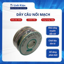 Dây câu mạch nối mạch 8 lõi nhỏ 0.62mm 250m