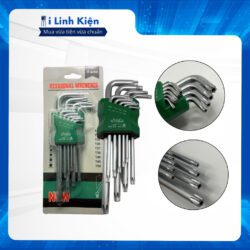 Lục giác hoa thị 9 món đa năng bằng thép siêu cứng chất lượng cao.