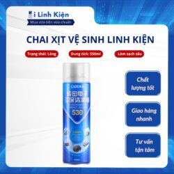 Vệ sinh bo mạch điện tử, xịt rửa mạch, laptop, màn hình LCD siêu sạch, thân thiện môi trường chất lượng cao.