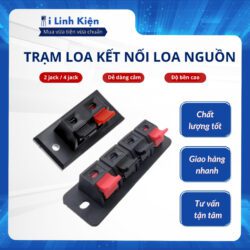Trạm loa 2 jack 4 jack kết nối loa nguồn phát Ilinhkien