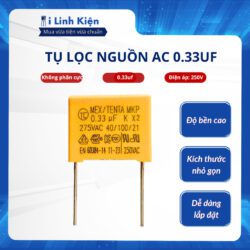 Tụ lọc nguồn AC 0.33uF 275V 15mm
