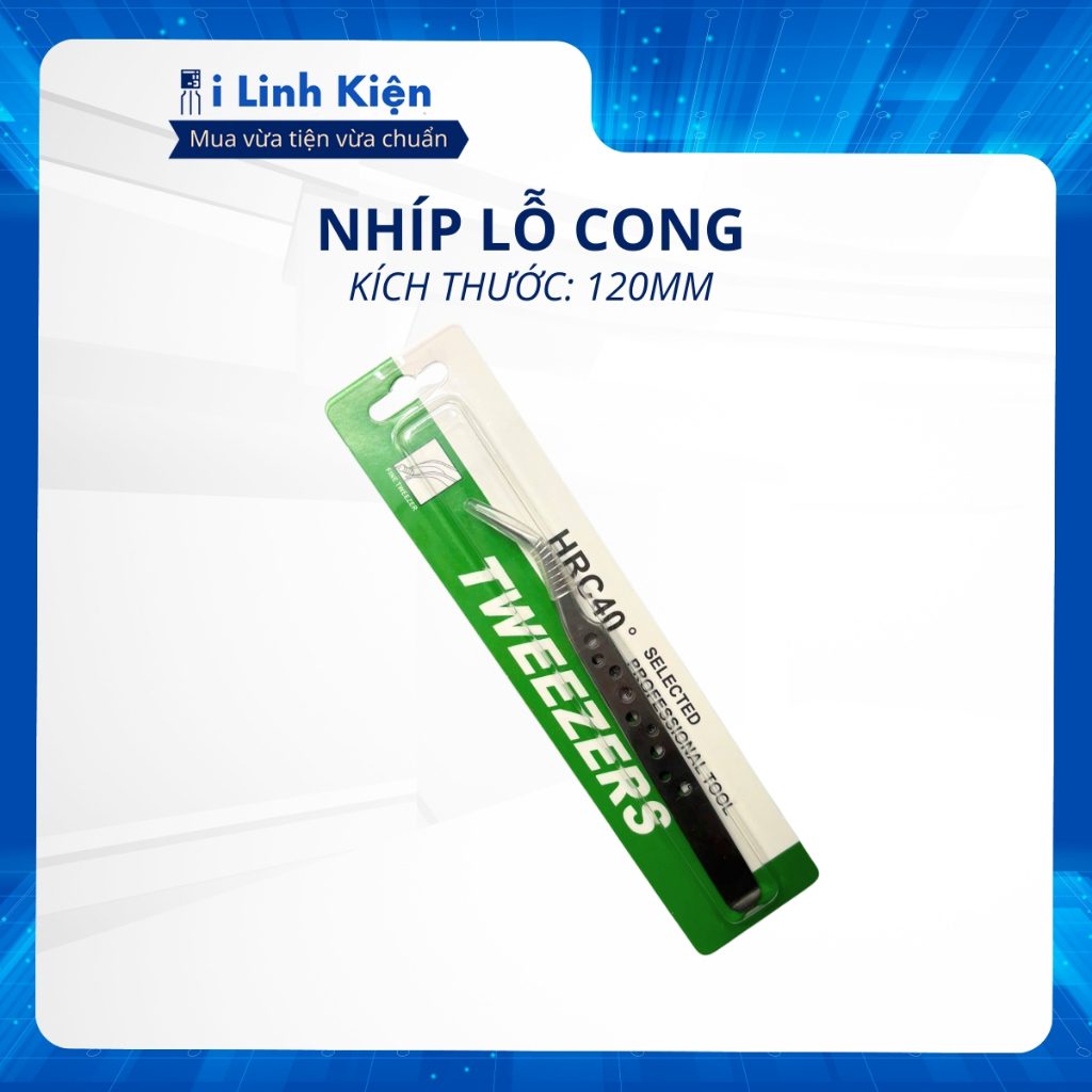 Nhíp gắp linh kiện điện tử màu trắng thép không gỉ dạng lỗ cao cấp. 3 Nhíp gắp linh kiện điện tử màu trắng thép không gỉ dạng lỗ cao cấp. - Ảnh 3