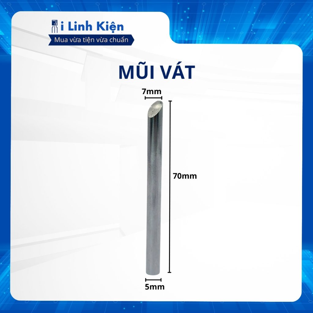 Mũi hàn 60W gia nhiệt nhanh bền bỉ chất lượng tốt. 6 Mũi hàn 60W gia nhiệt nhanh bền bỉ chất lượng tốt. - Ảnh 6