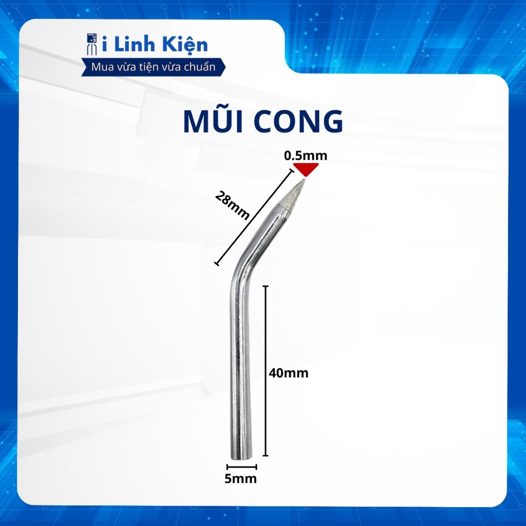 Mũi hàn 60W gia nhiệt nhanh bền bỉ chất lượng tốt. 7 Mũi hàn 60W gia nhiệt nhanh bền bỉ chất lượng tốt. - Ảnh 7