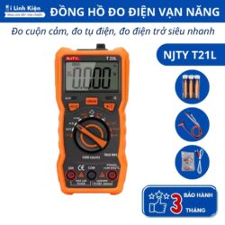 NJTY T21L Đồng hồ vạn năng đo điện đo cuộn cảm đo tụ siêu nhanh bền bỉ chất lượng cao ilinhkien
