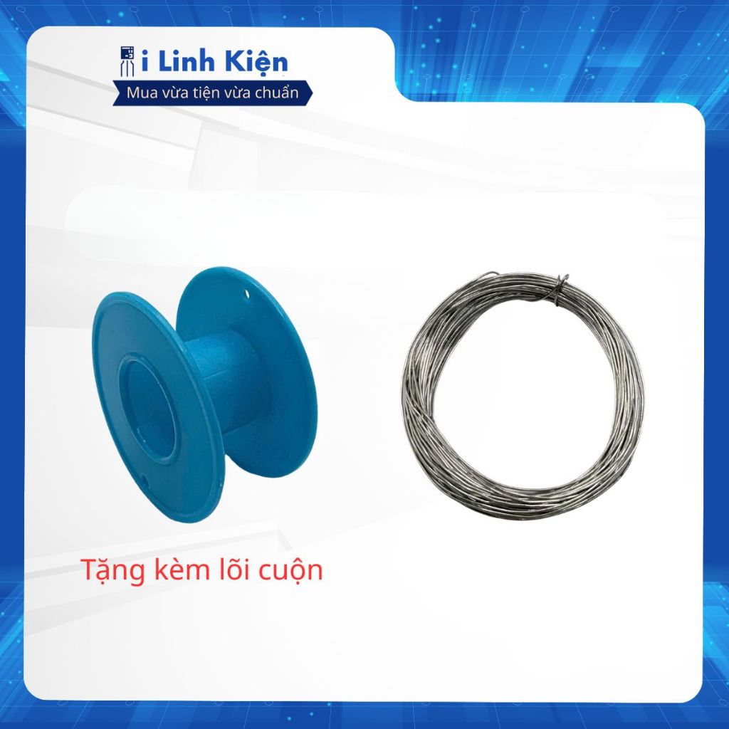 Thiếc Hàn Không Chì LFC7-107 0.8mm Ít Cặn - Hàn Mượt - Mối Hàn Sáng - Dễ Ăn Thiếc Chất Lượng Cao ILinhkien 1 Thiếc Hàn Không Chì LFC7-107 0.8mm Ít Cặn - Hàn Mượt - Mối Hàn Sáng - Dễ Ăn Thiếc Chất Lượng Cao ILinhkien