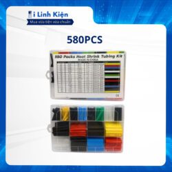 Gen co nhiệt bọc pin cách điện đầy đủ các màu đóng hộp.