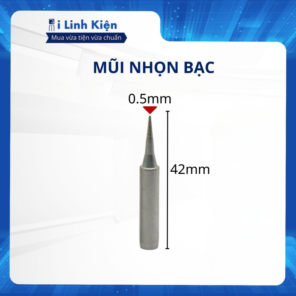 Mũi hàn thiếc nhọn 900M-TI Debailong cao cấp 5 Mũi hàn thiếc nhọn 900M-TI Debailong cao cấp - Ảnh 5